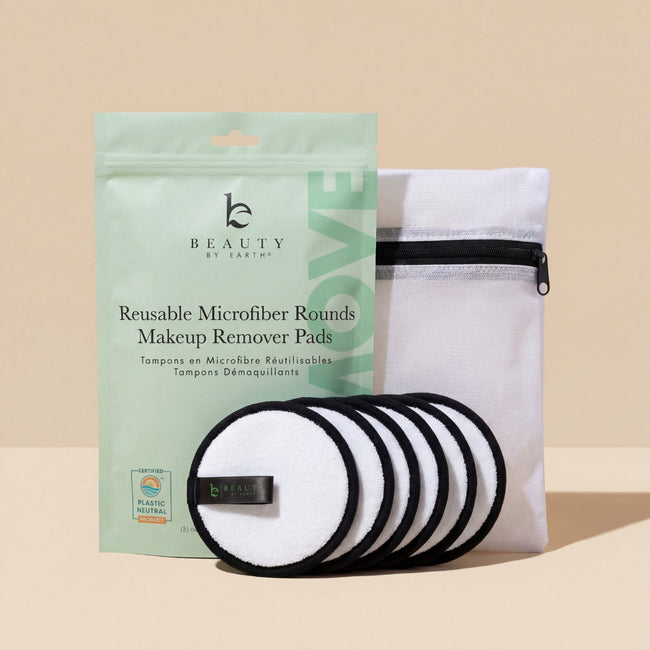 Beauty by Earth Reusable Microfiber Makeup Remover Pads