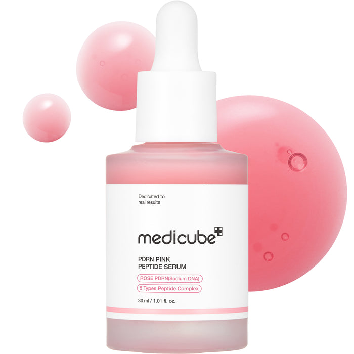 medicube PDRN Pink Peptide Serum · Rose PDRN